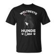 Weltbeste Hunde Oma Französische Bulldogge Frenchie Frauchen T-Shirt