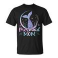 Womens Mermaid Mom Birthday Mermaid Family Matching Party Squad Unisex T-Shirt