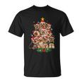 Yorkie Christmas Tree Funny Xmas Gifts For Yorkie Dog Lover Tshirt Unisex T-Shirt