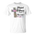 Blessed To Be Called Mom And Mawmaw Floral Mothers Day Gift For Womens Unisex T-Shirt