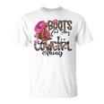 Boots & Bling Its A Cowgirl Thing Love Cowboy Boots Leopard T-Shirt