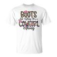 Boots And Bling Its A Cowgirl Thing T-Shirt