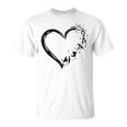 Disability Support Heart Helping Hands Disability Pride T-Shirt