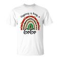 Happiness Is Being A Gogo Rainbow Grandma Gift Unisex T-Shirt