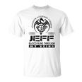 Jeff Blood Runs Through My Veins Unisex T-Shirt