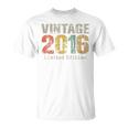 Kids 7 Year Old Gifts Vintage 2016 Limited Edition 7Th Birthday Unisex T-Shirt