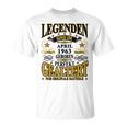 Legenden Sind Im April 1963 Geboren 60 Geburtstag Lustig T-Shirt