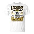 Legenden Sind Im April 1983 Geboren 40 Geburtstag Lustig V2 T-Shirt