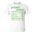 Potato Salad Nutrition Facts Thanksgiving Christmas V2T-shirt