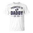 Promoted To Daddy Est 2023 For Dad New Baby Unisex T-Shirt