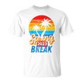 Spring Break 2023 Retro Sunsetfamily Beach Vacations Unisex T-Shirt