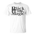 Vintage Afro Black Girl Magic Black History Retro Melanin T-Shirt