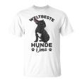 Weltbeste Hunde-Oma Französische Bulldogge Tee, Frenchie Frauchen Shirt