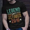 06 Years Old Legend Since Oktober 2016 Trikot 6 Jahr T-Shirt Geschenke für Ihn