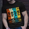 11 Limitierte Auflage Hergestellt Im Februar 2012 11 T-Shirt Geschenke für Ihn