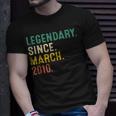 13 Years Old Legend Since March 2010 13Th Birthday T-Shirt Gifts for Him