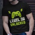 1989 30 Geburtstag Geschenk Level 30 Complete Gamer T-Shirt Geschenke für Ihn