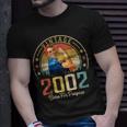 21 Years Old Birthday Vintage 2002 21St Birthday T-Shirt Gifts for Him