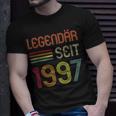 25 Geburtstag Legendär Seit 1997 Geschenk T-Shirt Geschenke für Ihn