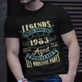 40Th Birthday Gifts Vintage Legends Born In 1983 40 Year Old Unisex T-Shirt Gifts for Him