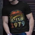 44 Year Old Awesome Since May 1979 44Th Birthday Unisex T-Shirt Gifts for Him