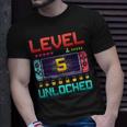 5 Year Old Video Games Gaming Level 5 Birthday Boy T-Shirt Gifts for Him