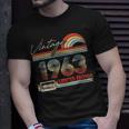 60 Year Old Born In 1963 Vintage 60Th Birthday Gifts Men Unisex T-Shirt Gifts for Him