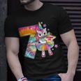 7Th Birthday Unicorn Shirt Gift For Girls Age 7 Tie Dye Tee Unisex T-Shirt Gifts for Him