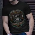 80 Jahre Ich Bin Wie Guter Whisky Whiskey 80 Geburtstag T-Shirt Geschenke für Ihn