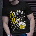 Accio Beer Wizard Wand Funny St Patricks Day Unisex T-Shirt Gifts for Him