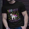 Adorable 100 Days Of Magical Learning School Unicorn T-shirt Gifts for Him