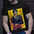 Aoashi Coach Fukuda Graphic Unisex T-Shirt Gifts for Him