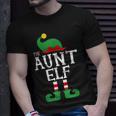 Aunt Elf Family Christmas Matching Top T-shirt Gifts for Him
