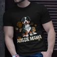 Australian Shepherd Mama Mutter Hund Spruch Aussie T-Shirt Geschenke für Ihn