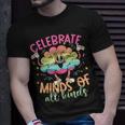 Autism Awareness Celebrate Minds Of All Kinds Kids Autism T-Shirt Gifts for Him