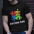 Autism DadEducate Love Support Gift Unisex T-Shirt Gifts for Him
