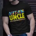Autism Uncle Awareness Support Unisex T-Shirt Gifts for Him