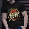 Mens What An Awesome Dad Papa Grandpa Looks Like Vintage T-Shirt Gifts for Him