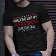 Awesome Like My Ultra Maga Daughter Fathers Day Dad & Mom Unisex T-Shirt Gifts for Him