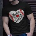 Baseball Softball Ball Heart Gaga Grandma Mothers Day Gift Unisex T-Shirt Gifts for Him