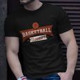 Mens Basketball Grandpa Cute Player Fan Men T-Shirt Gifts for Him