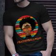 Basketball Mom Black Women African American Afro Gift For Womens Unisex T-Shirt Gifts for Him