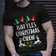 Battles Name Gift Christmas Crew Battles Unisex T-Shirt Gifts for Him