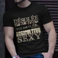 Bauerin Super Sexy Freundin T-Shirt, Lustiges Design für Männer Geschenke für Ihn