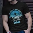 Mens Bddj Vintage My Favorite Ski Buddies Call Me Dad Fathers Day T-Shirt Gifts for Him