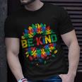 Be Kind Autism Awareness Women Girls Sunflower Unisex T-Shirt Gifts for Him
