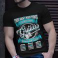 Being A Dad Guitarist Unisex T-Shirt Gifts for Him