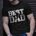 Best Basketball Dad Fathers Day Vintage Men Sports T-Shirt Gifts for Him