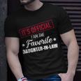 Best Daughterinlaw From Motherinlaw Or Fatherinlaw Unisex T-Shirt Gifts for Him
