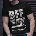 Best Friend Bff Part 1 Of 2 Funny Humorous Unisex T-Shirt Gifts for Him
